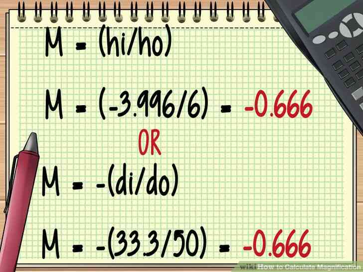 Image intitulée Calculer le Grossissement de l